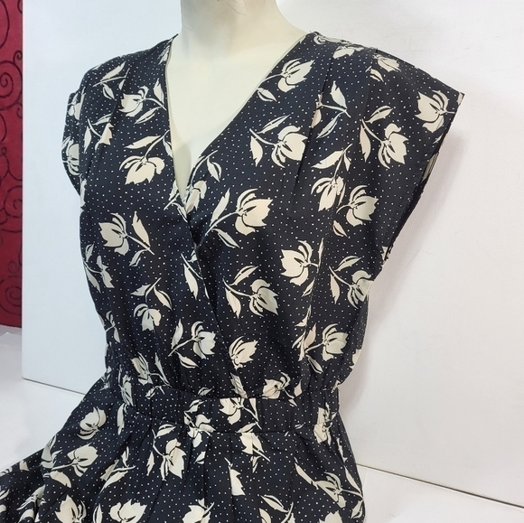 ICHI Floral Patterned Dress - Picture 4 of 9